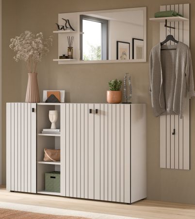 Flurkommode Loreno in Kaschmir Schuhschrank 150 x 96 cm