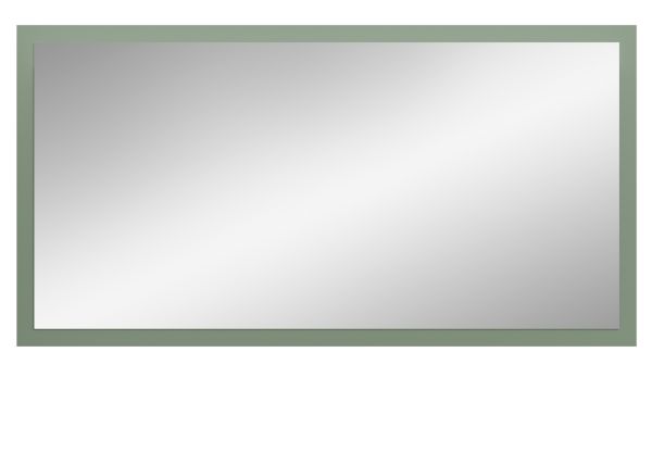 Garderobenspiegel Loreno in gr�n Wandspiegel 106 x 55 cm