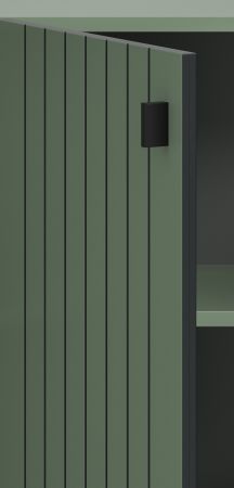 Garderobe Sitzbank Loreno in gr�n Garderobenbank 106 cm