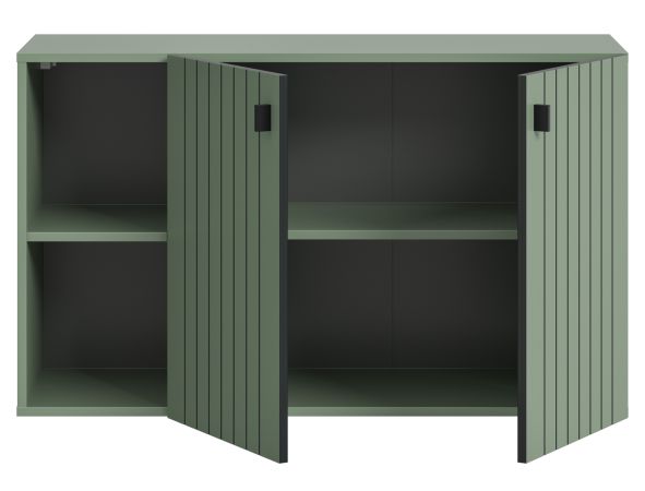 Flurkommode Loreno in gr�n Schuhschrank h�ngend 106 x 63 cm