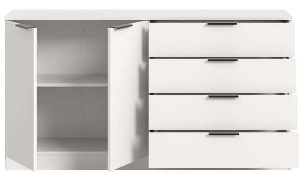 Sideboard Swan in wei� Kommode 148 x 80 cm