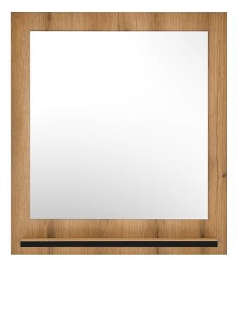 Garderobenspiegel mit Ablage Design-D in Evoke Eiche 79 x 89 cm