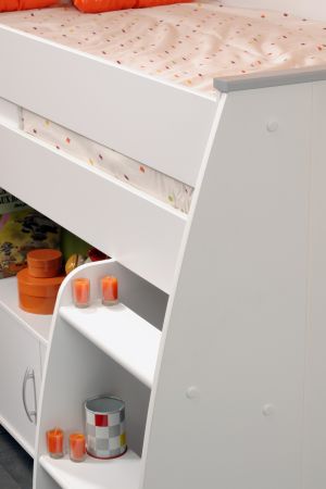 Parisot Kinder- und Jugendzimmer Releave in wei� Komplett-Set 2-teilig