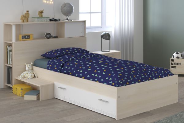 Parisot Kinder- und Jugendzimmer Set 3-teilig Charly23 in Akazie und wei�