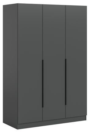 Kleiderschrank Swan in grau Dreht�renschrank 3-t�rig 120 x 181 cm