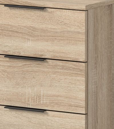 Nachttisch Swan in Sonoma Eiche Nachtkommode in Komforth�he 45 x 60 cm