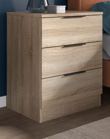Nachttisch Swan in Sonoma Eiche Nachtkommode in Komforth�he 45 x 60 cm