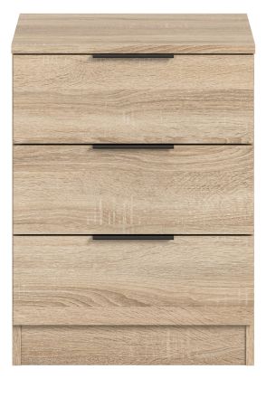 Nachttisch Swan in Sonoma Eiche Nachtkommode in Komforth�he 45 x 60 cm