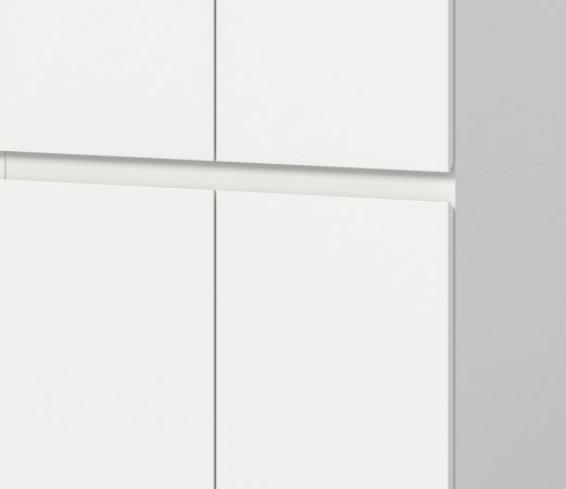 Mehrzweckschrank Assino in wei� 70 x 175 cm