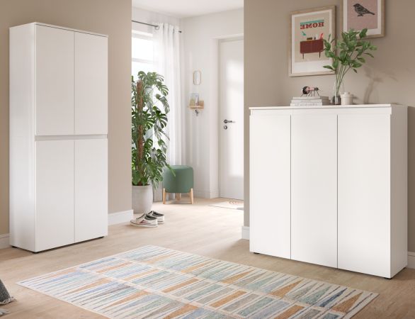 Mehrzweckschrank Assino in wei� 70 x 175 cm