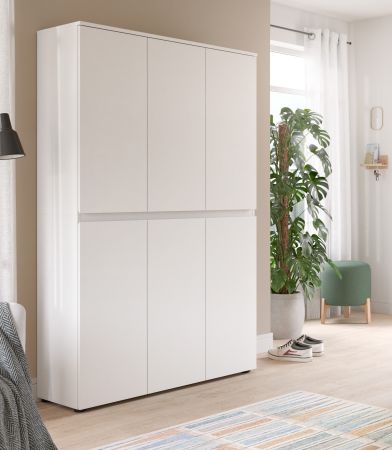 Mehrzweckschrank Assino in wei� 105 x 175 cm