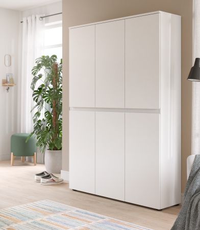 Mehrzweckschrank Assino in wei� 105 x 175 cm