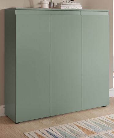 Kommode Assino in gr�n 105 x 111 cm