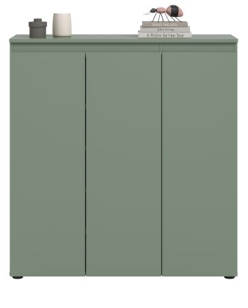 Kommode Assino in gr�n 105 x 111 cm
