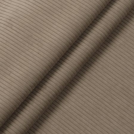 Sofa Valero in braun-beige Cord Ecksofa 4-Sitzer 276 x 183 cm