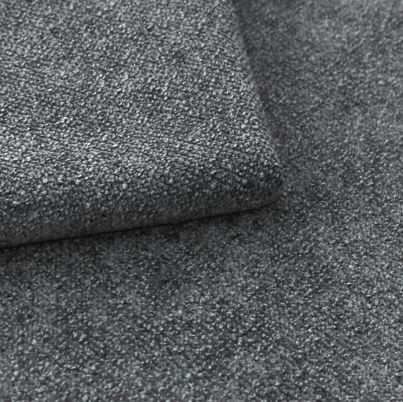 Sofa Pargola in grau Webstoff Ecksofa 4-Sitzer 305 x 281 cm