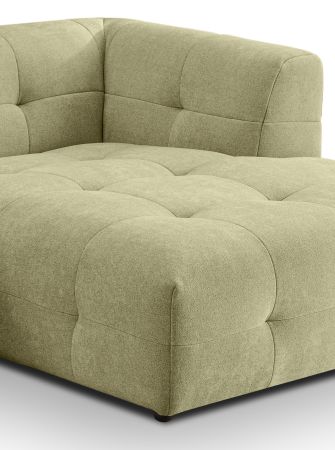 Sofa Astaro in gr�n Webstoff Ecksofa 5-Sitzer 292 x 161 cm