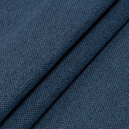 Sofa Alanto in blau Flachgewebe 2-Sitzer 175 cm