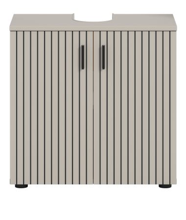 Waschbeckenunterschrank Livia in Kaschmir Badezimmer Unterschrank 60 cm
