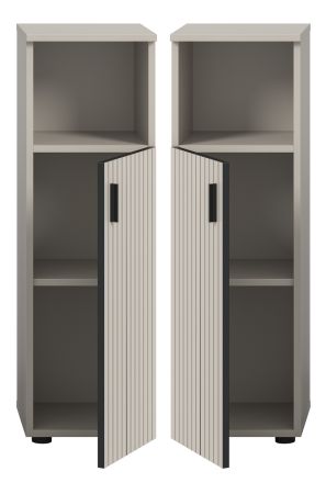 Badezimmer Kommode Livia in Kaschmir Badschrank 30 x 95 cm