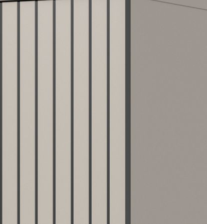 Badezimmer Hochschrank Livia in Kaschmir Badschrank 60 x 192 cm