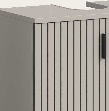 Badm�bel Set 4-teilig Livia in Kaschmir Badkombination 180 x 192 cm