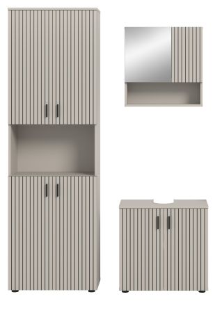 Badm�bel Set 3-teilig Livia in Kaschmir Badkombination 135 x 192 cm