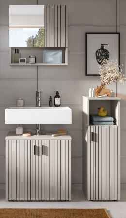 Badm�bel Set 3-teilig Livia in Kaschmir Badkombination 105 x 180 cm