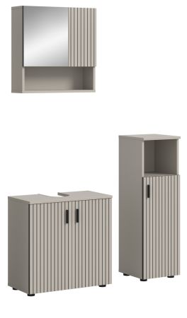 Badm�bel Set 3-teilig Livia in Kaschmir Badkombination 105 x 180 cm