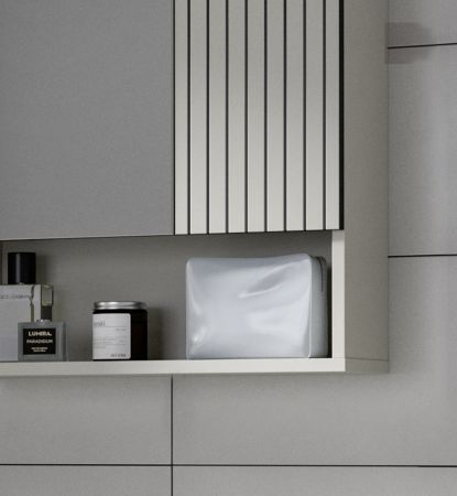 Badm�bel Set 2-teilig Livia in Kaschmir Badkombination 60 x 180 cm