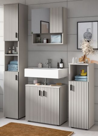 Badm�bel Set 4-teilig Livia in Kaschmir Badkombination 150 x 192 cm