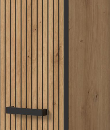 Badezimmer Kommode Scana in Artisan Eiche Badkommode 30 x 101 cm, Soft-Close