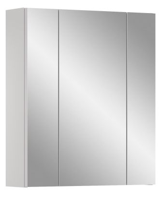 Badezimmer Spiegelschrank Talerno in wei� Badschrank 3-t�rig 60 x 70 cm