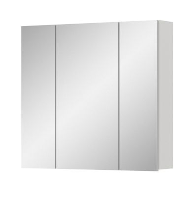 Badezimmer Spiegelschrank Talerno in wei� 3-t�rig 82 x 77