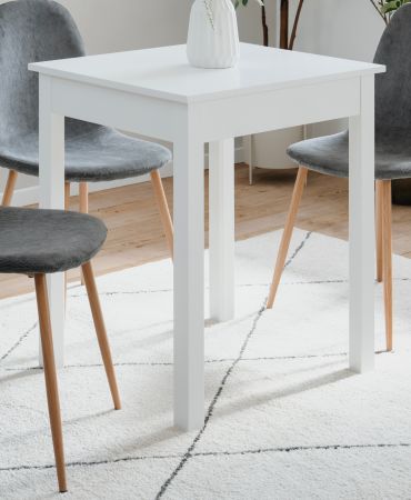 Esstisch Prag in wei� 60 x 67 cm