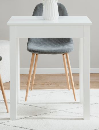 Esstisch Prag in wei� 60 x 67 cm