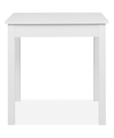 Esstisch Prag in wei� 90 x 67 cm