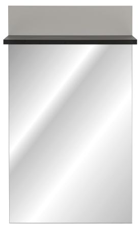 Garderobenspiegel Vektor in Kaschmir und schwarz Flurspiegel 60 x 107 cm