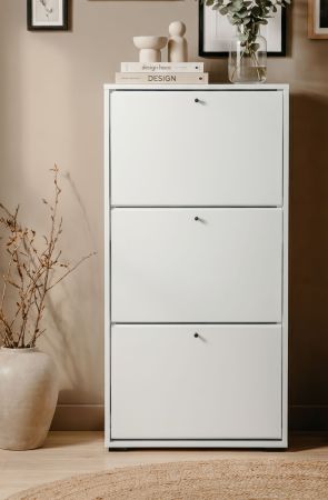 Schuhkipper Binz in wei� 58 x 133 cm