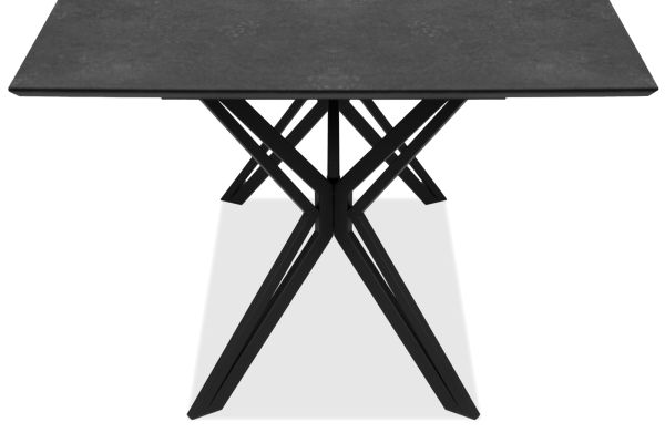 Esstisch Como in Stein grau dunkel Tisch ausziehbar 160 / 200 x 90 cm