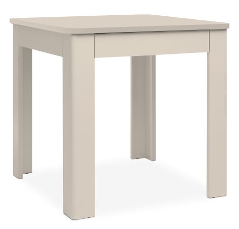 Esstisch Bergen in Samt K�chentisch mit Schubkasten 80 x 80 cm