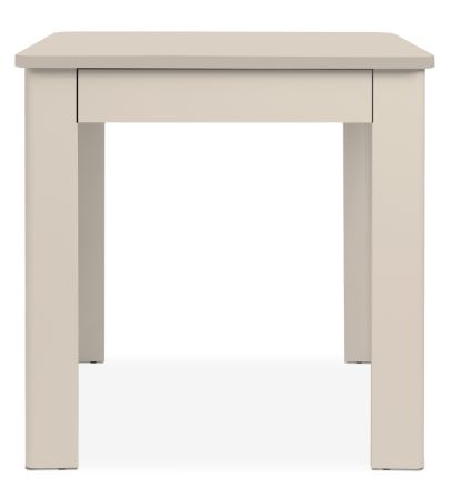 Esstisch Bergen in Samt K�chentisch mit Schubkasten 80 x 80 cm