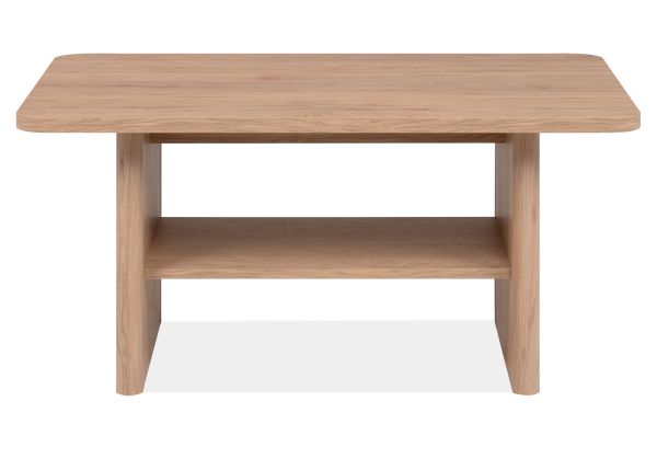 Couchtisch Luzern in Hickory Walnuss 90 x 56 cm
