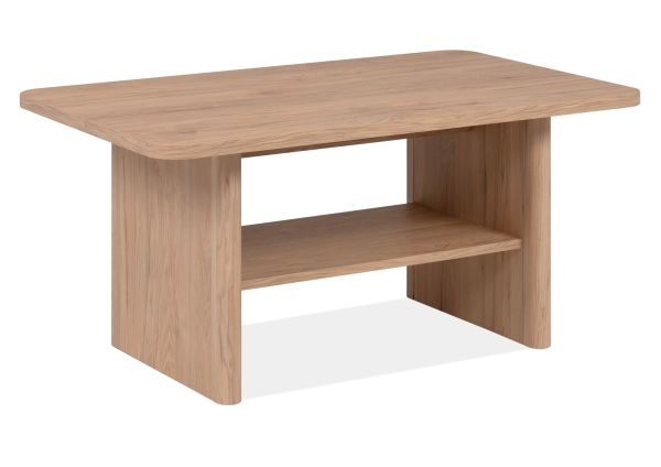 Couchtisch Luzern in Hickory Walnuss 90 x 56 cm