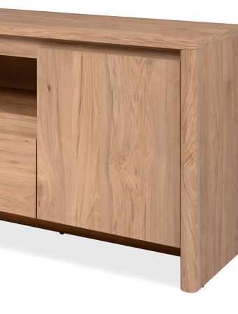 TV-Lowboard Luzern in Hickory Walnuss 164 x 59 cm