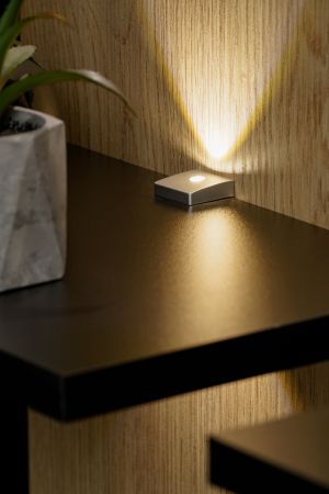 Wohnwand Secret in schwarz und Vicking Eiche Anbauwand inkl. LED 6-teilig 300 x 160 cm, Push-to-Open-Funktion