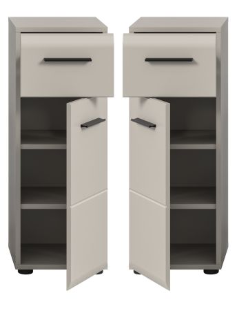 Badezimmer Kommode Cover in Kaschmir Badkommode 30 x 80 cm