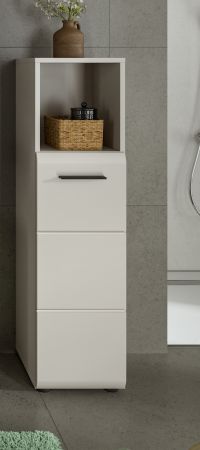 Badezimmer Kommode Cover in Kaschmir, hohe Badkommode 30 x 110 cm