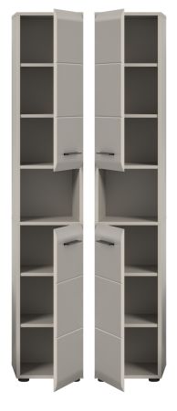 Badezimmer Hochschrank Cover in Kaschmir Badschrank 30 x 185 cm