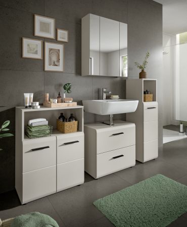 Badm�bel Set 4-teilig Cover in Kaschmir Badkombination 180 x 185 cm